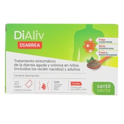 Sante Verte Dialiv Diarrea 10 Sobres