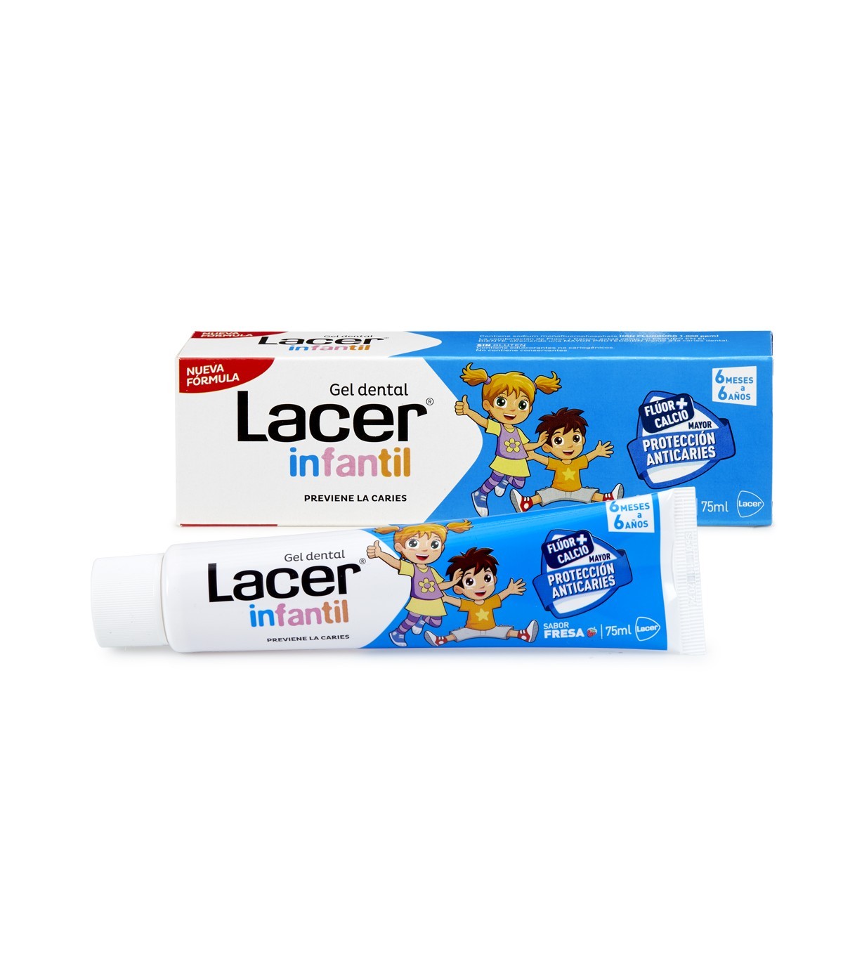 Lacer Duplo Gel Infantil 75ml+Figura Sonic de Regalo