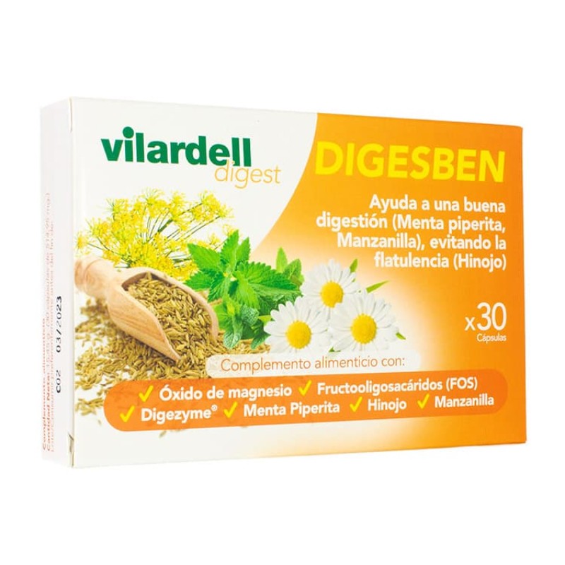 Vilardell Digest Digesben, 30 capsulas