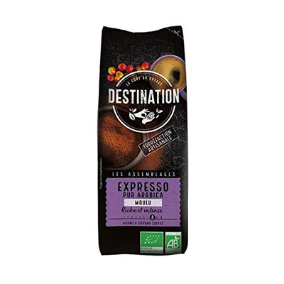 Destination Café Molido Express % Árabe, 250g bio