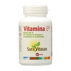 Sura Vitasan Vitamina E, 400 UI, 60 perlas.