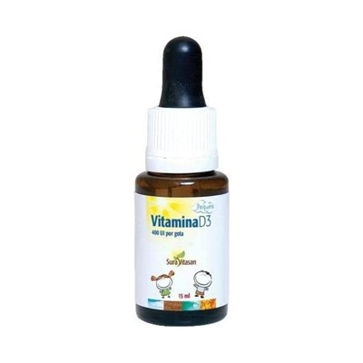 Sura Vitasan Vitamina D3 Peques, 400 UI, 15 ml