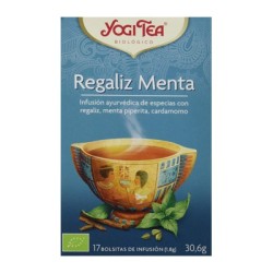 Yogi Tea Regaliz Menta, 15 sobres bio.