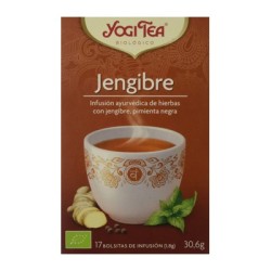 Yogi Tea Jengibre, 17 sobres.