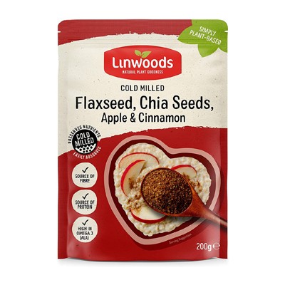 Linwoods Lino Chia Manzana Canela, 200g