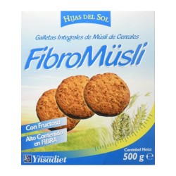 Ynsadiet Galletas Fibromuesli, 500 gr.