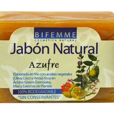 Bio-Femme Jabón de Azufre, 100g.