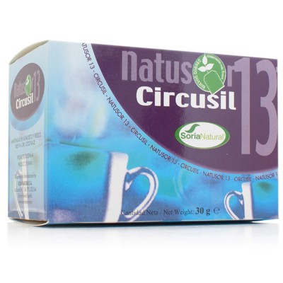 Circusil Soria Infusión Natural, 13 sobres, 100% natural