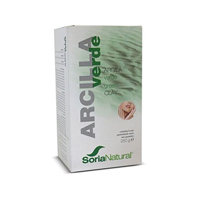 Soria Natural Arcilla Verde, 250g en polvo.