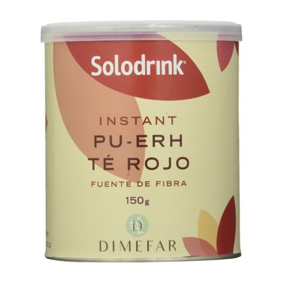 Dimefar Solodrink Te Pu Erh, 100 sobres