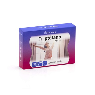 Plameca Triptófano Forte, 30 comprimidos.