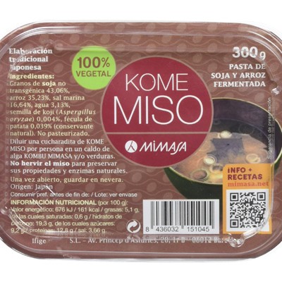 Mimasa Kome Miso, 300 gr