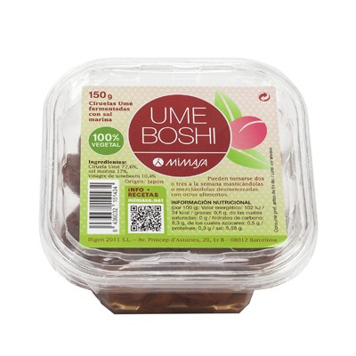 Mimasa Umeboshi Natural, 150 gr.