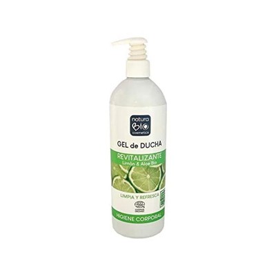 Naturabio Gel Ducha Revita Limón Aloe, 740 ml.