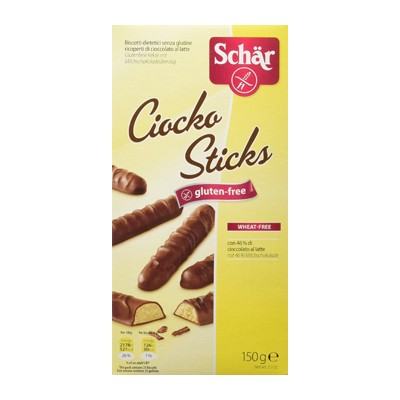 Dr. Schar Ciocko Sticks, 150g.