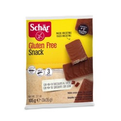 Dr. Schar Snack Choco, 105g sin gluten