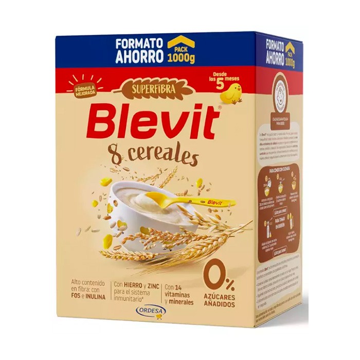 BLEVIT SF 8 CEREALES 1000GR