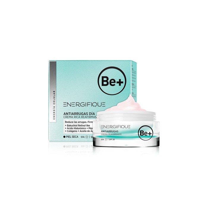 Be+ energifique antiarrugas día crema rica reafirmante, 50 ml