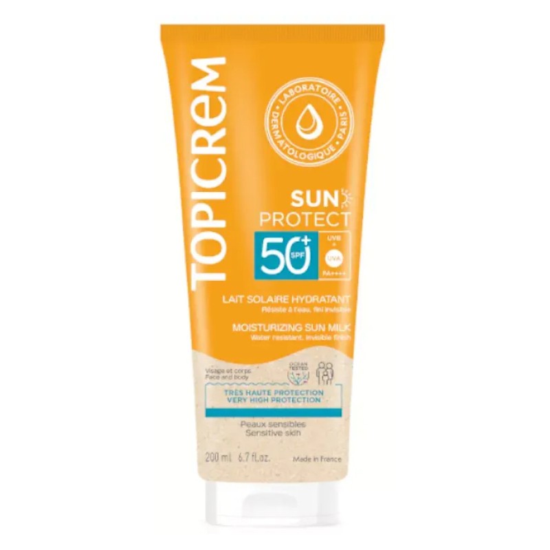 Topicrem Solar Leche Hidratante SPF50+, 50 ml