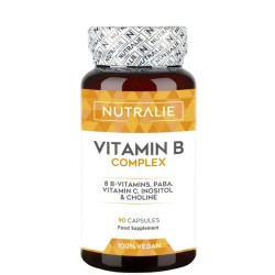 Nutralie Vitamina B Complex+Vit C+Colina+Inositol, 90 capsulas