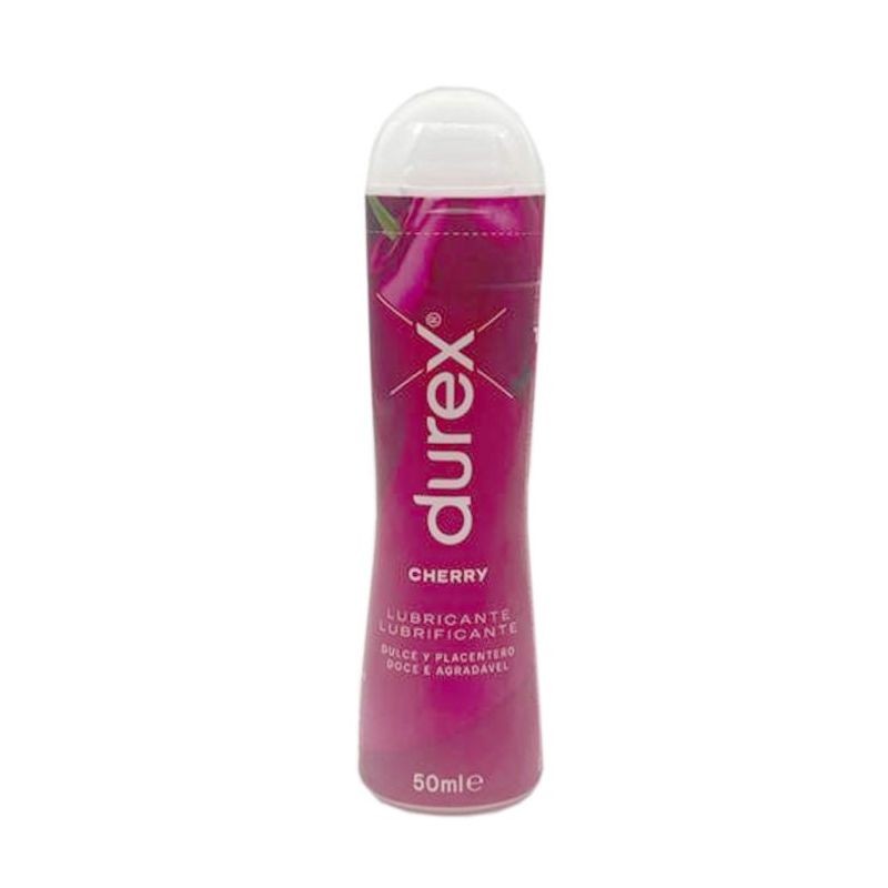 Durex Play Cherry Pleasure Gel Lubricante Hidrosoluble Intimo, 50 ml