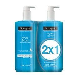 Neutrogena Hydro Boost Locion Corporal Hidratante Gel, Duplo 2x750ml