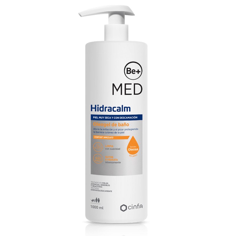 BE+ Med Hidracalm Oleogel 1000ml