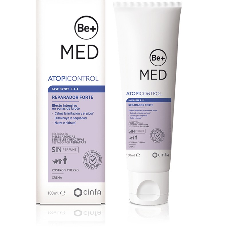 BE+ Med Atopicont Reparador Forte, 100ml