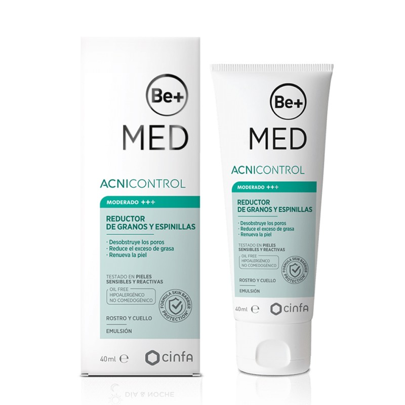 BE+ Med Acnicontrol Reductor Granos-Espinillas, 40ml