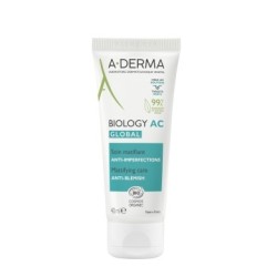 A-Derma Biology AC global cuidado matificante anti-imperfecciones, 40 ml