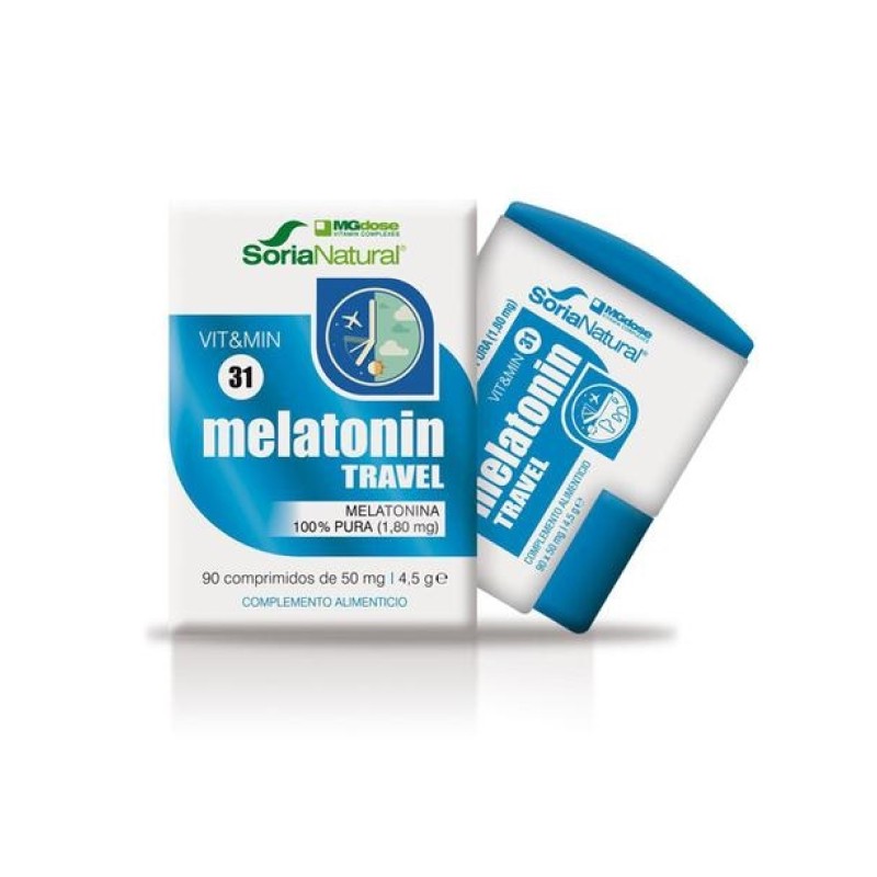 Soria Natural Melatonin Travel, 90 comprimidos