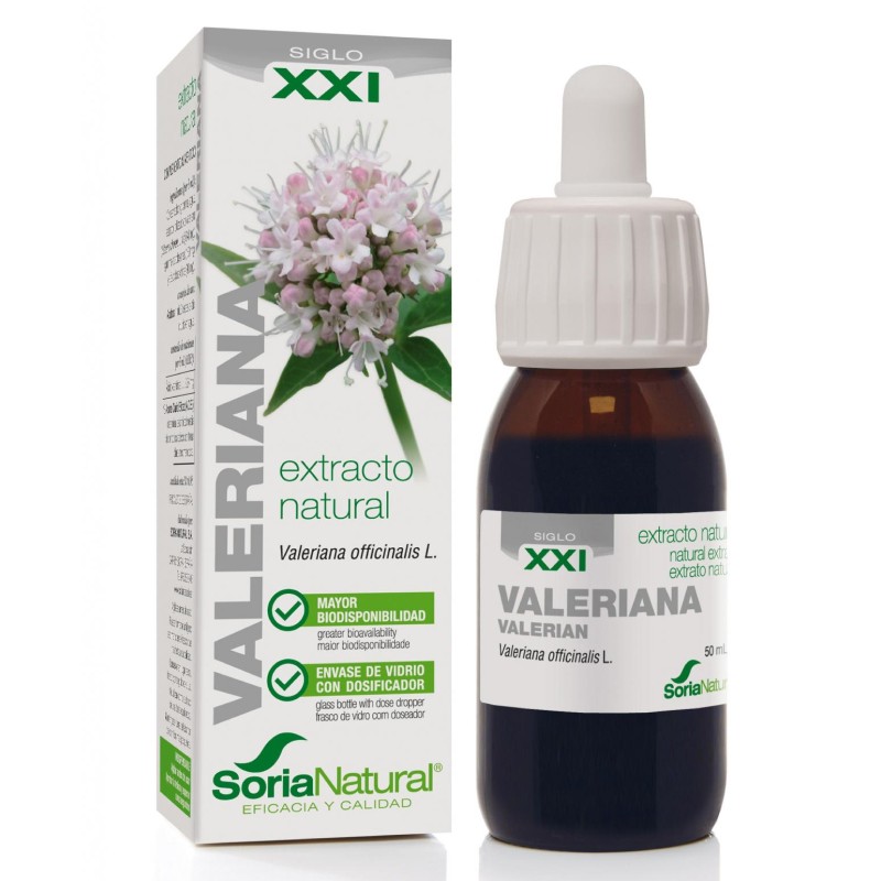 Soria Natural Extracto de Valeriana XXI, 50 ml