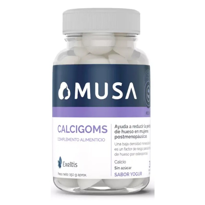 Exeltis Musa Calcigoms, 30 gummies