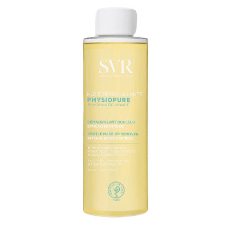 SVR Physiopure Aceite Desmaquillante, 150 ml