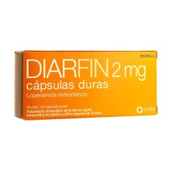 Diarfin 2mg, 20 capsulas