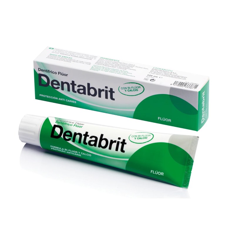 Pasta Dental Dentabrit Fluor, 125 ml