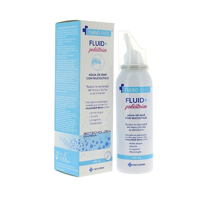 NASO FAES FLUID+ PEDIATRICO LIMPIEZA NASAL 100