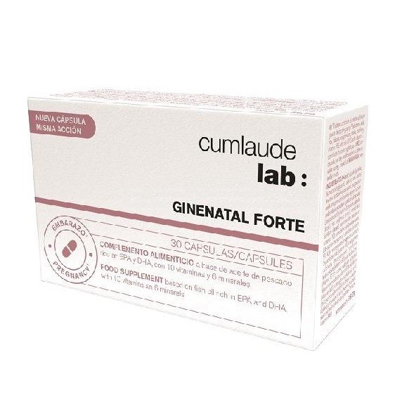 Cumlaude Ginenatal forte, 30 cápsulas