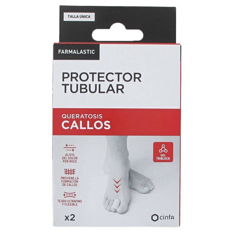 Farmalastic Protector Tubular Talla Única, 2 unidades