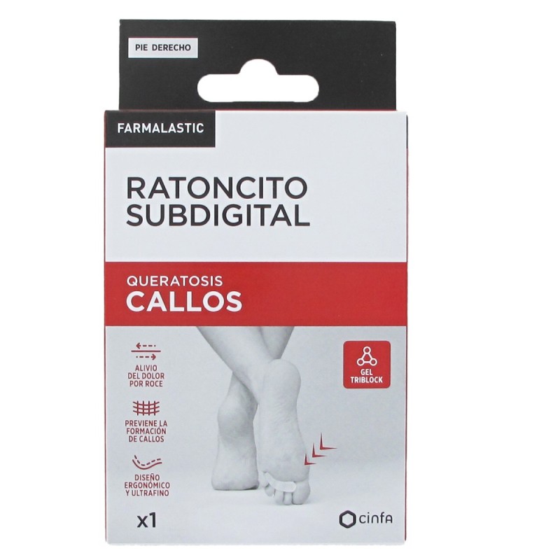 Farmalastic Ratoncito Subdigital Talla Unica Pie Derecho