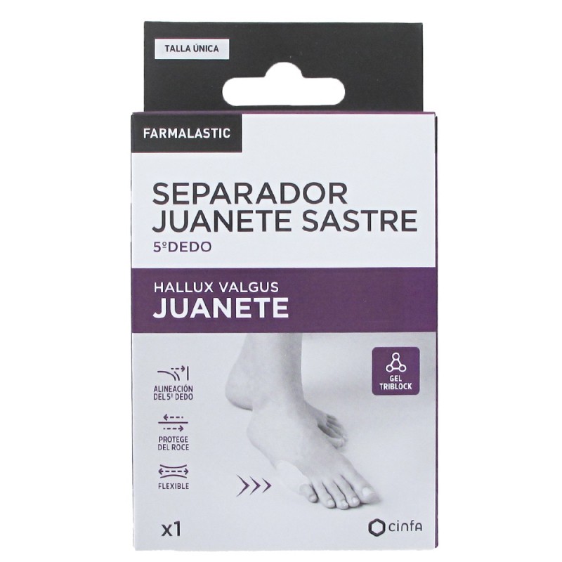 Farmalastic Separador Juanetes Sastre Talla Unica, 1 unidad