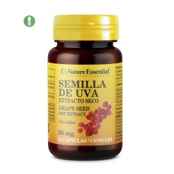 Nature Essential Semilla de Uva, 50 cápsulas