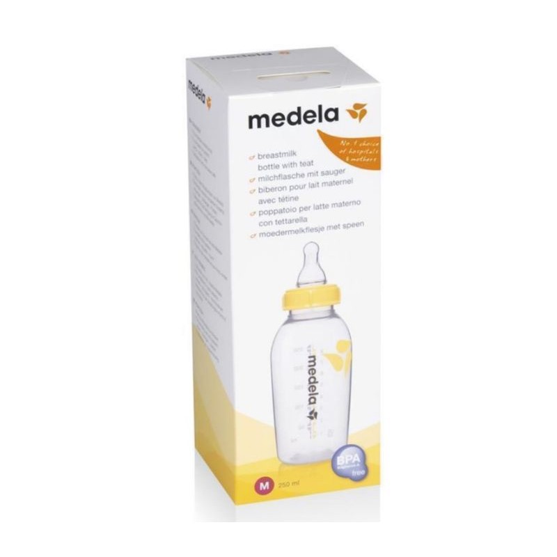 Medela Botella-Biberon Leche Materna, 250 ml