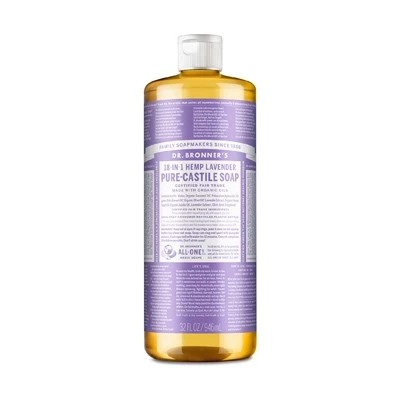 Dr. Bronner's Jabón Líquido Lavanda, 945ml