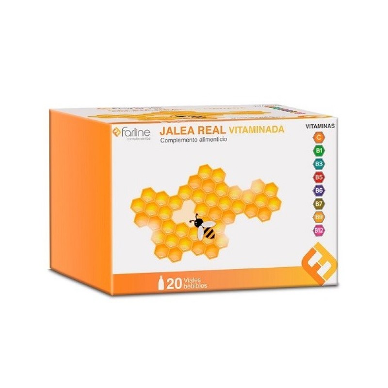 Farline Jalea Real Vitamina, 20 ampollas