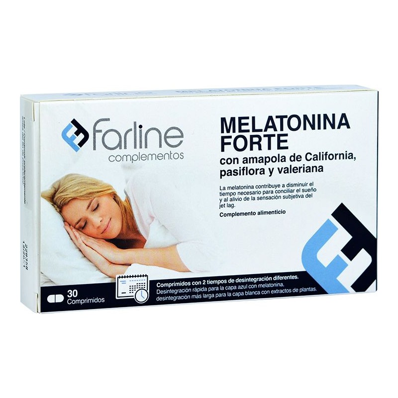 Farline Melatonina Forte, 30 comprimidos