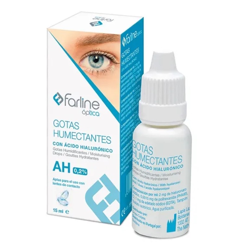 Farline Gotas Humectantes 0,2 AH, 15 ml