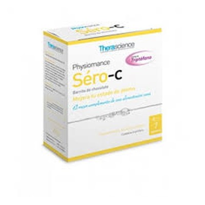 Therascience Barritas Sero-C Chocolate, 7 Unidades