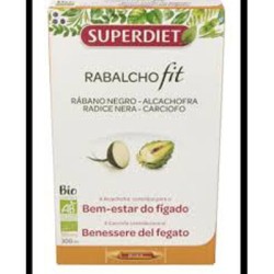 Superdiet Rabalchofit, 20 Ampollas de Rabano Negro + Alcachofa