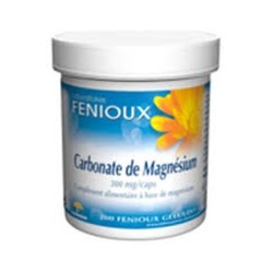 Fenioux Carbonato de Magnesio, 200 cápsulas.